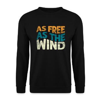Surfeurs surfant - Sweat-shirt Unisexe - noir - Devant - Alina (178cm) & Michal (187cm)
