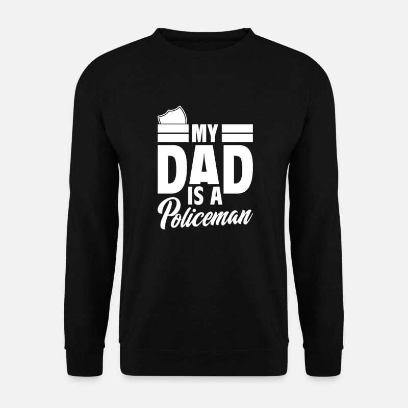 Polizist Polizei - Unisex Pullover - Schwarz
