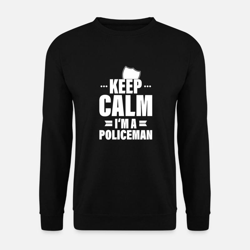 Polizist Polizei - Unisex Pullover - Schwarz