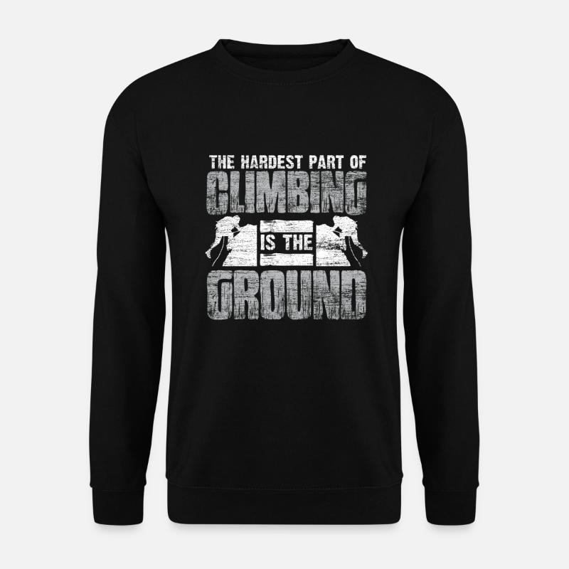 Climbing climbers - Unisex Sweatshirt - black