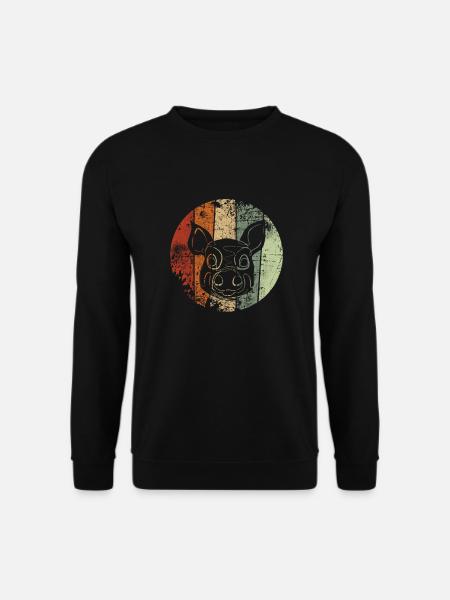 pig - Unisex Sweatshirt - black