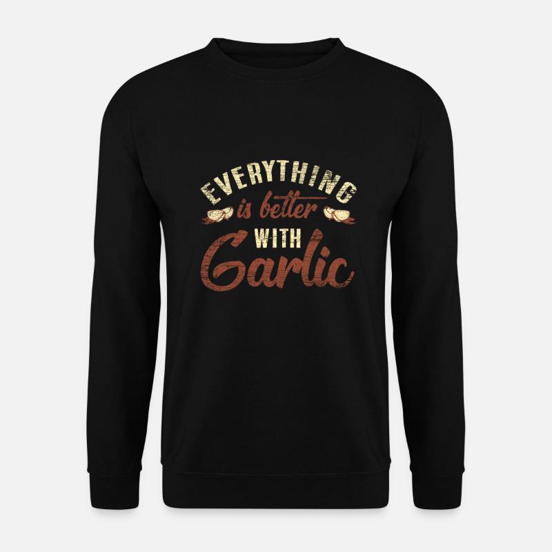 L'ail - Sweat-shirt Unisexe - noir
