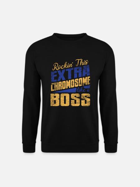 Down syndrome - Unisex Sweatshirt - black