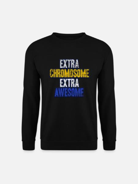 down syndrom - Unisex Sweatshirt - black