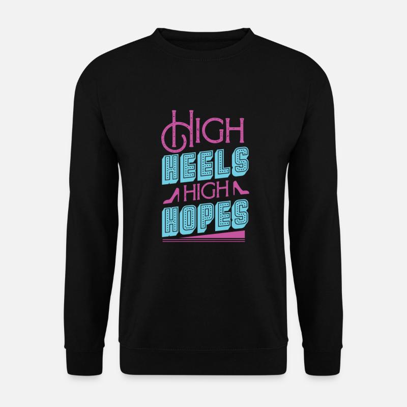 High Heels - Unisex Sweatshirt - black