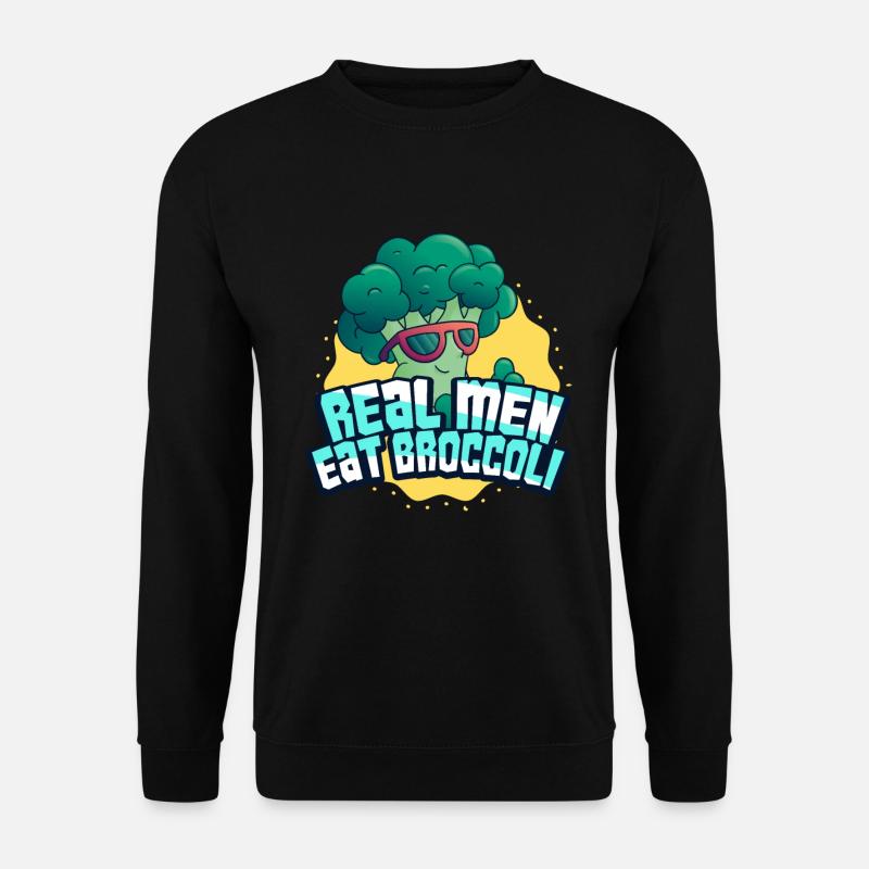 Brokkoli - Unisex Pullover - Schwarz