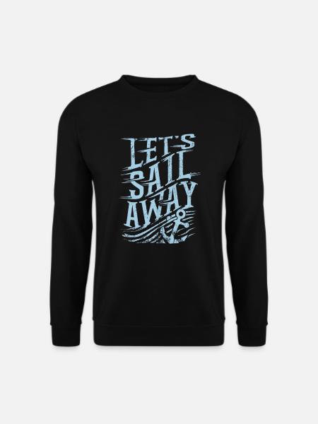 Segeln - Unisex Pullover - Schwarz