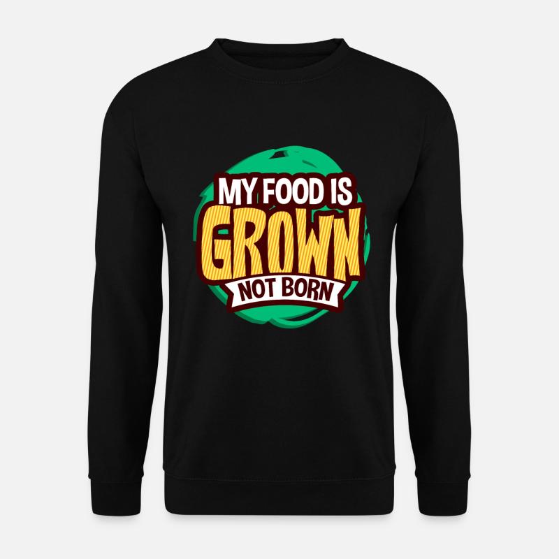 Vegan vegan - Sweat-shirt Unisexe - noir