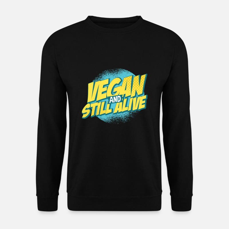 Vegan vegan - Sweat-shirt Unisexe - noir