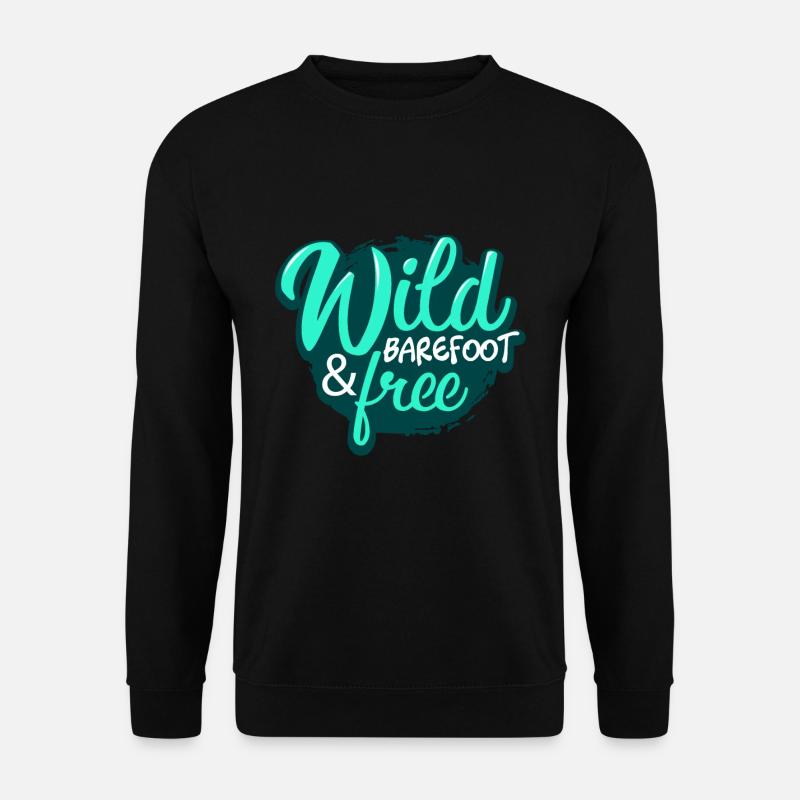 Barefoot - Unisex Sweatshirt - black