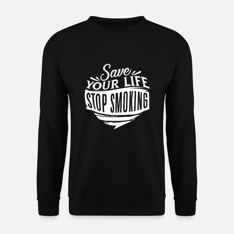 Quit Smoking - Unisex Sweatshirt - black