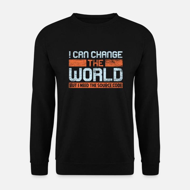 Programming Nerd Computer Science - Unisex Sweatshirt - black