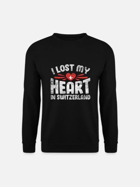 Switzerland - Unisex Sweatshirt - black