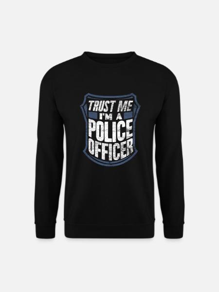 Police officer - Unisex Sweatshirt - black