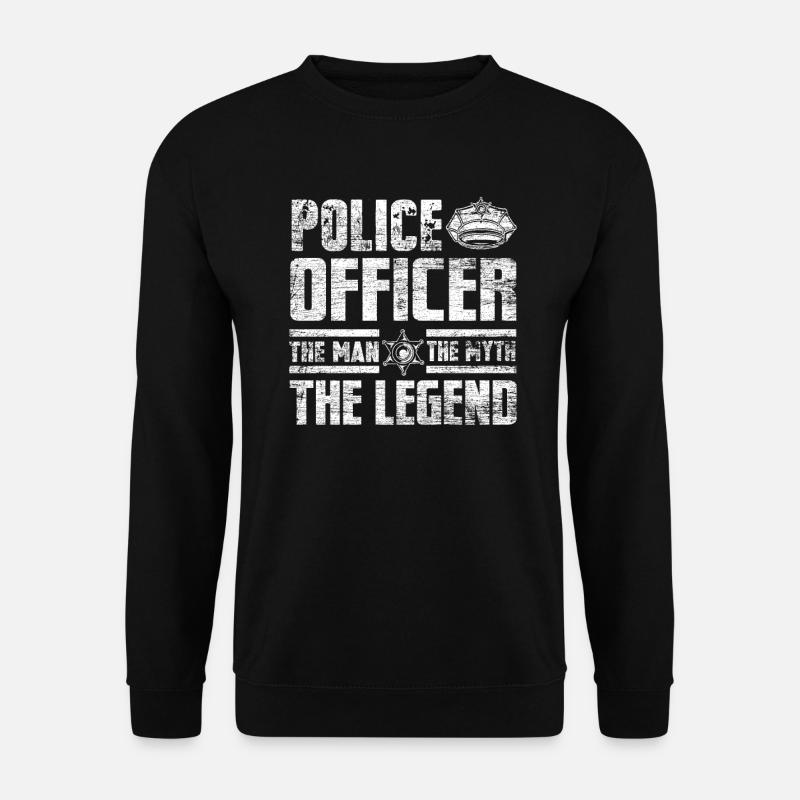 Polizei Polizist - Unisex Pullover - Schwarz