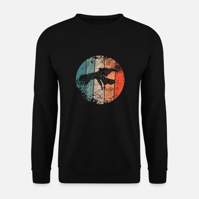 Aigle vintage - Sweat-shirt Unisexe - noir