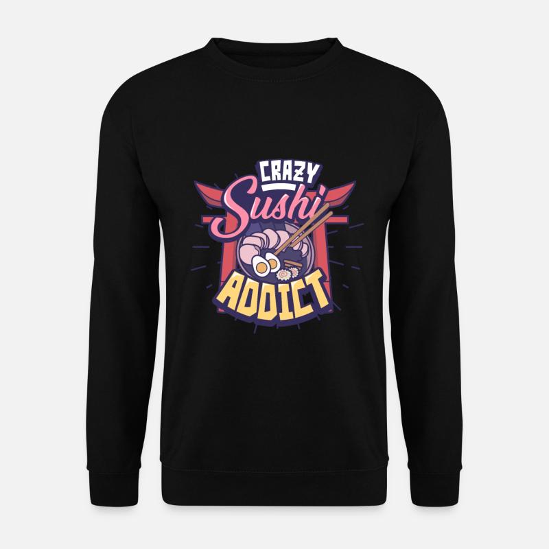 Sushi - Unisex Pullover - Schwarz