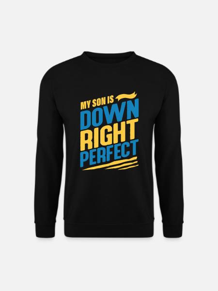 Down Syndrom Trisomie 21 - Unisex Pullover - Schwarz
