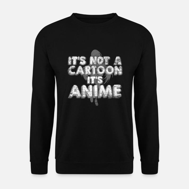 Anime Not a comic - Unisex Sweatshirt - black