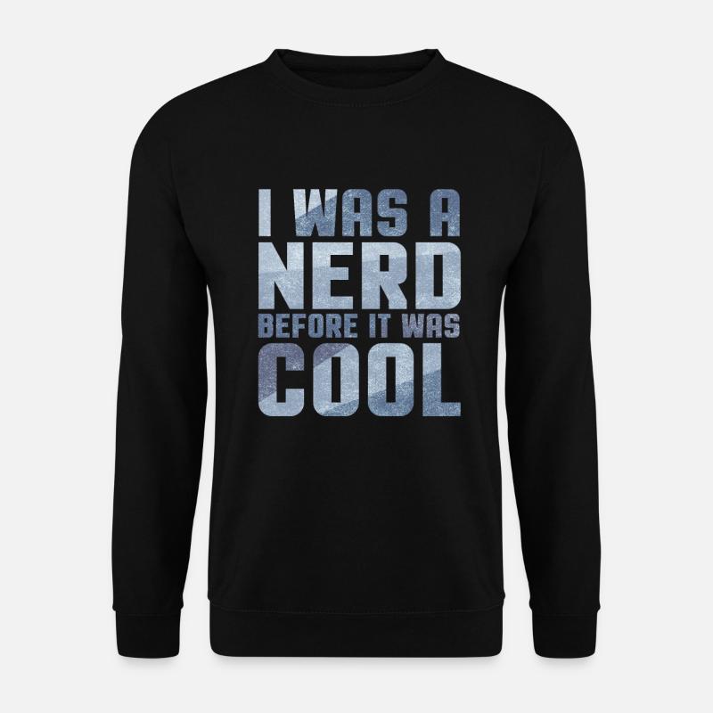Nerd - Unisex Pullover - Schwarz