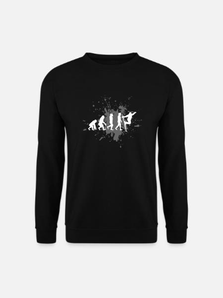 Ski - Unisex Pullover - Schwarz