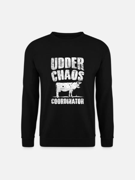 Éleveur de vaches - Sweat-shirt Unisexe - noir