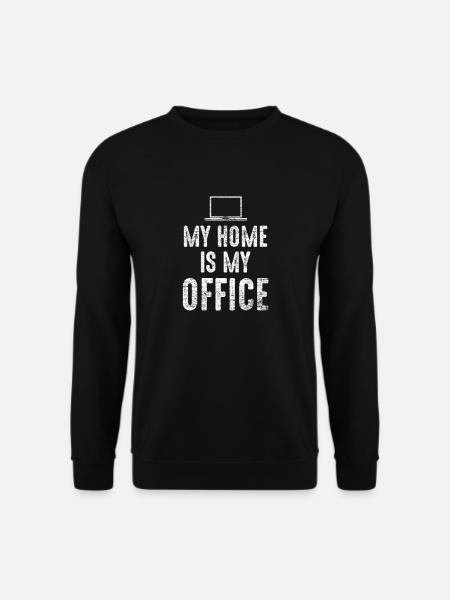 Home office - Unisex Sweatshirt - black