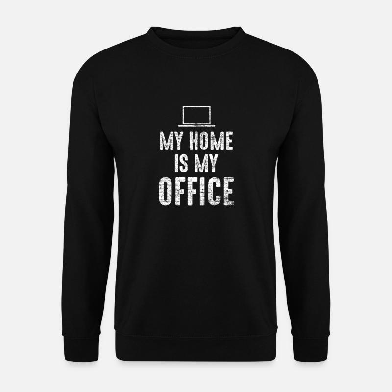 Home office - Unisex Sweatshirt - black