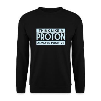 Science physique - Sweat-shirt Unisexe - noir - Devant - Alina (178cm) & Michal (187cm)