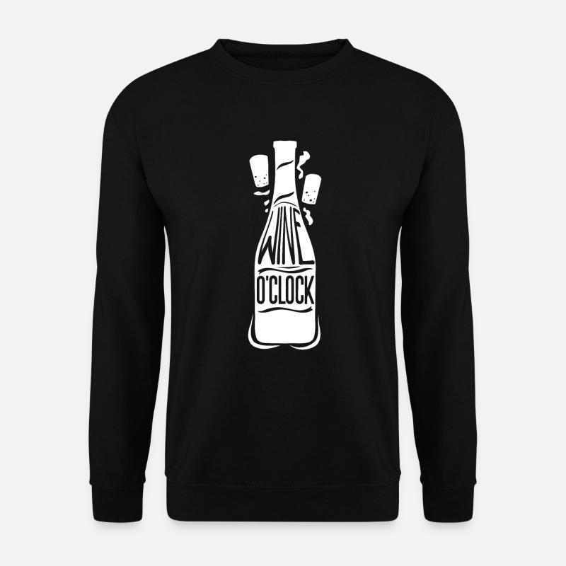 Wine - Unisex Sweatshirt - black