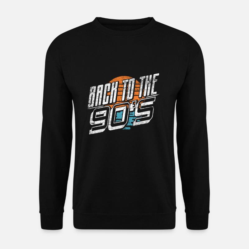 Back to the 90s - Unisex Sweatshirt - black