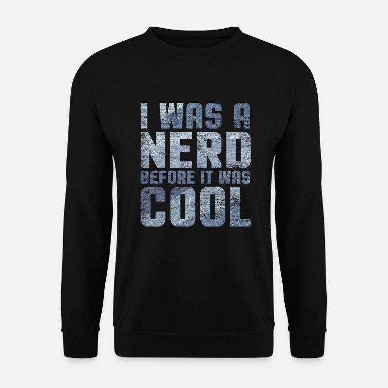 Cool Nerd - Unisex Pullover - Schwarz