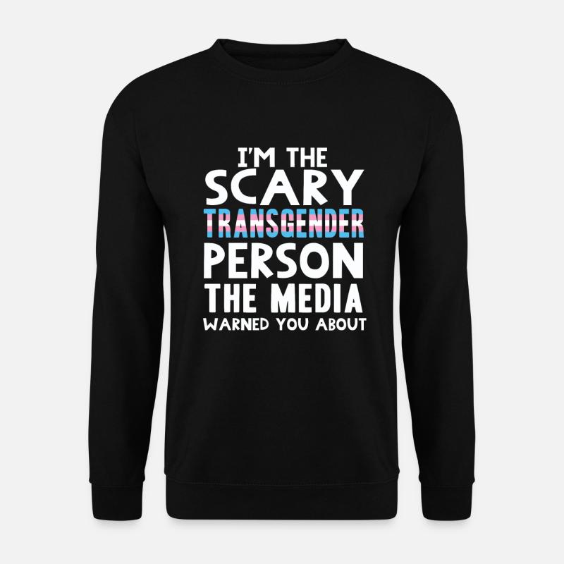 Transgender - Unisex Pullover - Schwarz