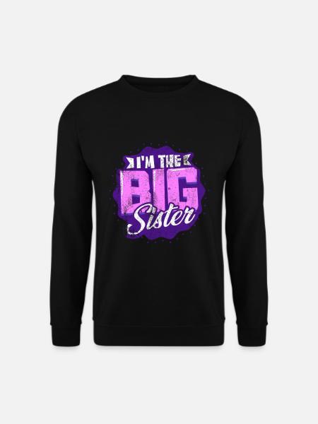 Big sister - Unisex Sweatshirt - black
