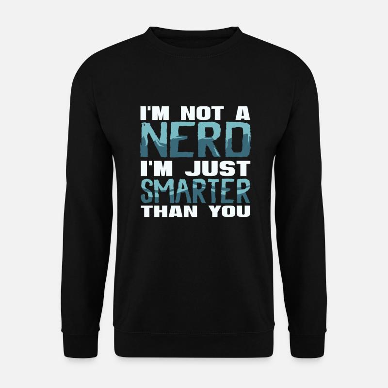 Nerd - Unisex Sweatshirt - black
