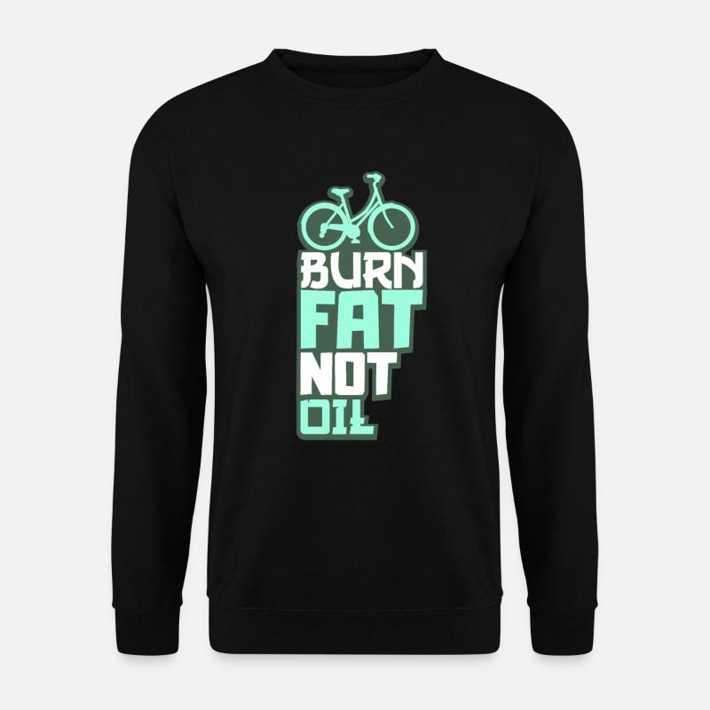 Protection de l'environnement de la bicyclette protection du climat - Sweat-shirt Unisexe - noir