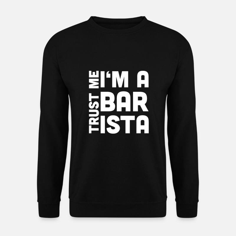 Barista - Unisex Pullover - Schwarz