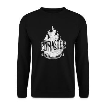 Gril à griller - Sweat-shirt Unisexe - noir - Devant - Alina (178cm) & Michal (187cm)