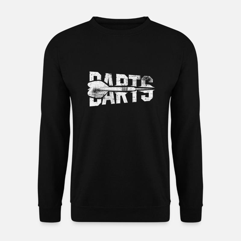 Darts Dart - Unisex Pullover - Schwarz