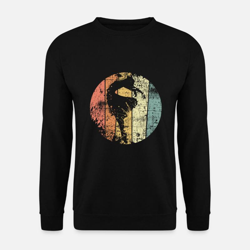 Danseur de ballet danse rétro - Sweat-shirt Unisexe - noir