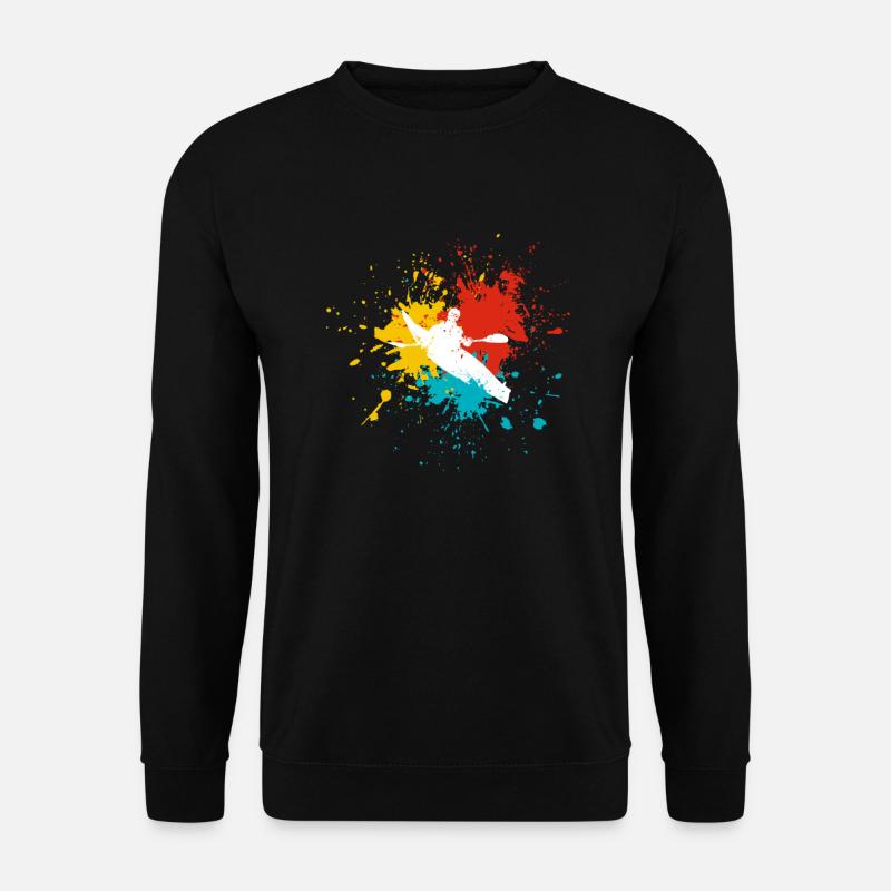 Kajak - Unisex Pullover - Schwarz