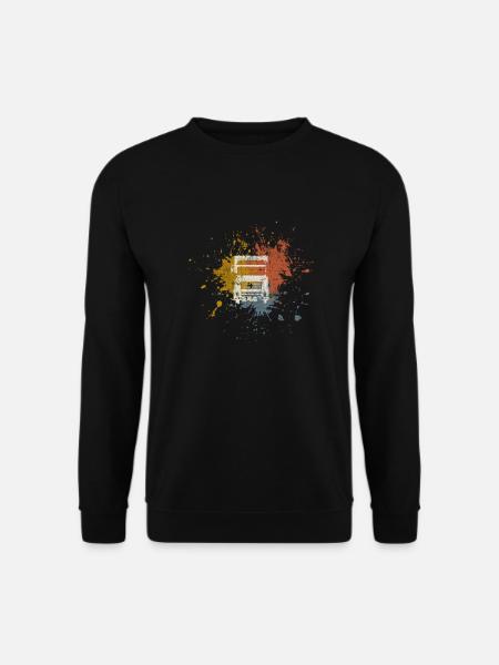 LKW Lastwagen vintage - Unisex Pullover - Schwarz
