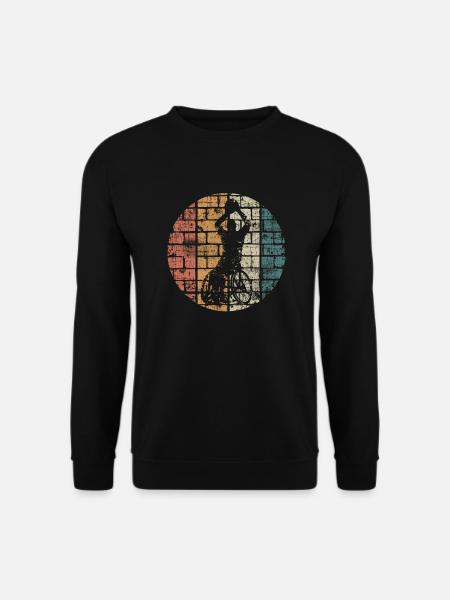 Rollstuhl Basketball - Unisex Pullover - Schwarz