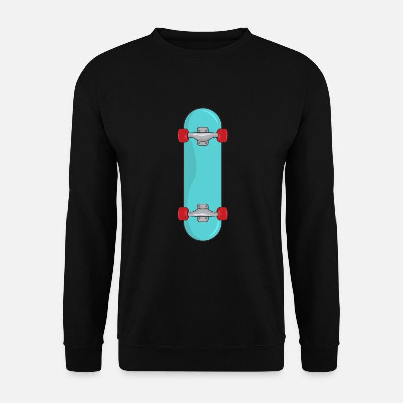 Skateboard - Unisex Pullover - Schwarz