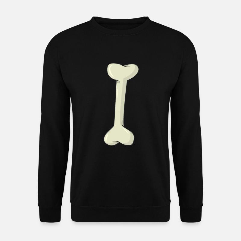 bone - Unisex Sweatshirt - black