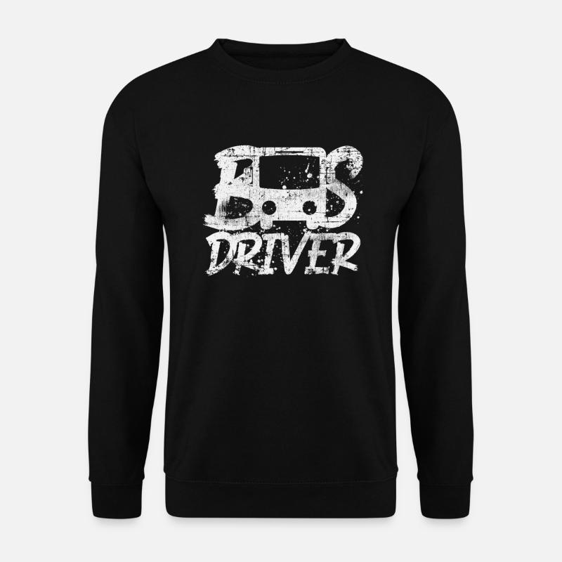 Busfahrer Bus - Unisex Pullover - Schwarz