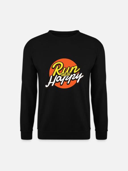 Running marathon runners - Unisex Sweatshirt - black