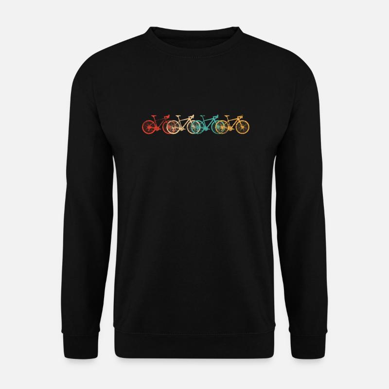Rennrad Fahrrad - Unisex Pullover - Schwarz