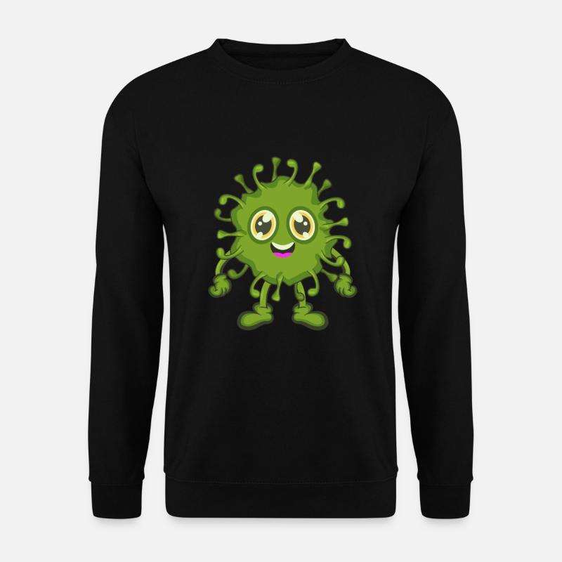 Bakterie Virus - Unisex Pullover - Schwarz