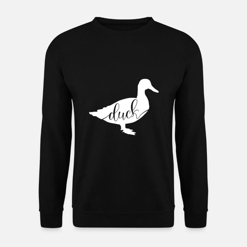 Ente - Unisex Pullover - Schwarz